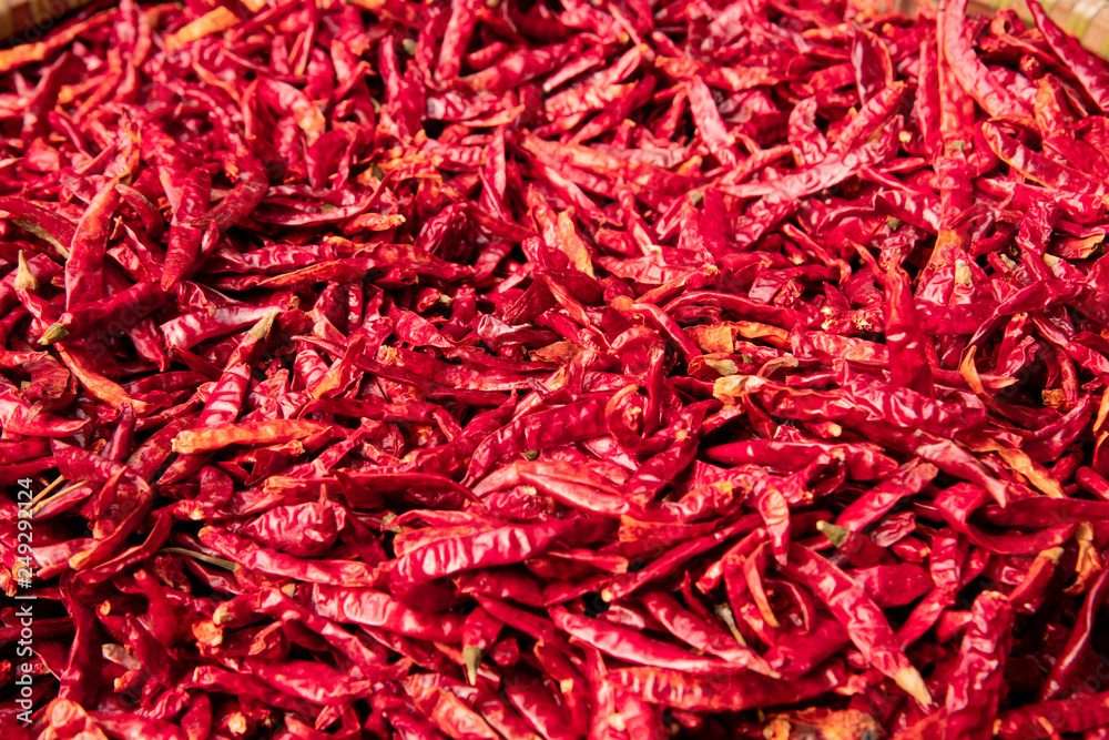 Dried red chili Dried red chili