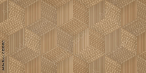 Pattern background of bamboo basketry. Natural pattern and texture for template design. Vector.