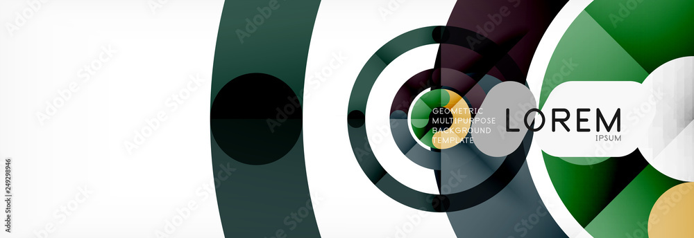 Line design circles abstract background Line design circles abstract background