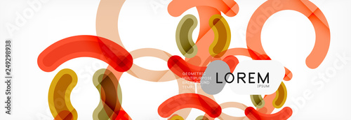 Circular lines design background