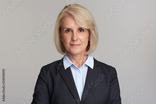 Beautiful senior businesswoman portrait