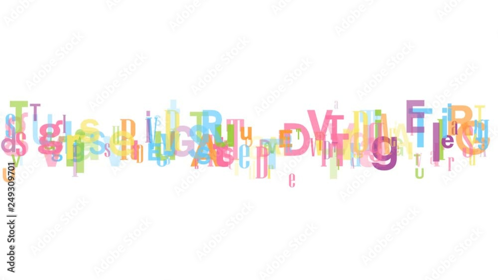 Typographie cinétique DEVIS GRATUIT