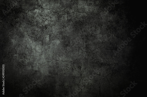 Old dark wall background or texture