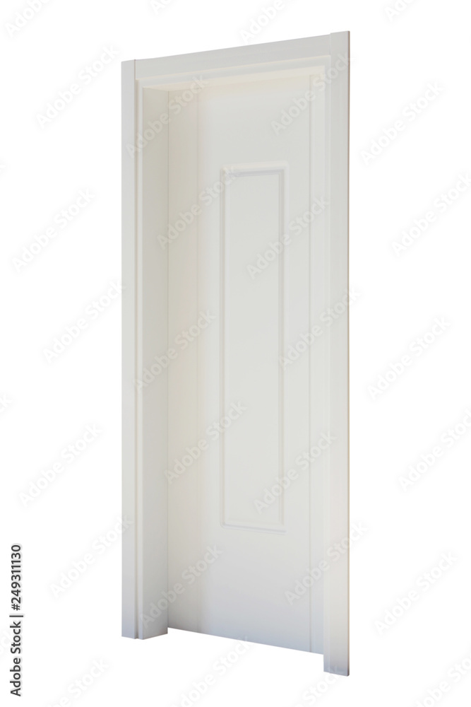 Modern wooden interior door