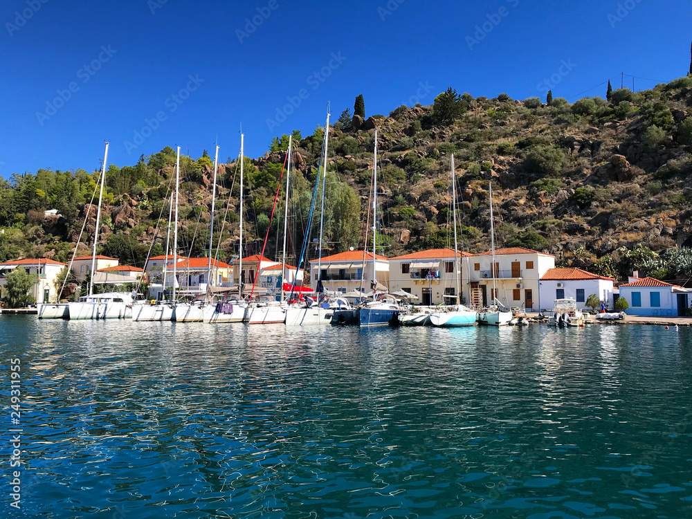 Greece, yacht, Saronic Gulf, rest on a yacht, adventure, islands