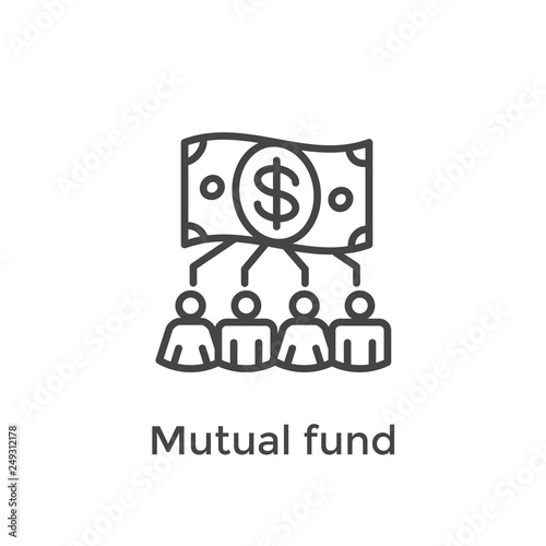 Retirement Account and Savings Icon Set w Mutual Fund, Roth IRA, etc