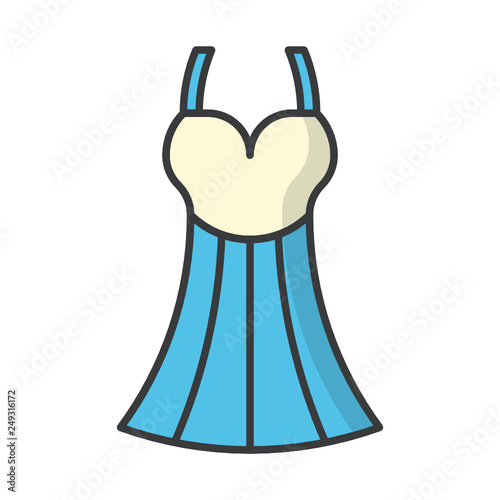 Dress formal dress icon