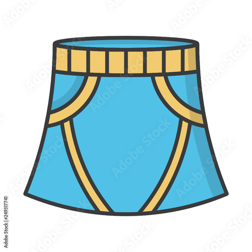 Skirt clothing fashion dress clothes icon