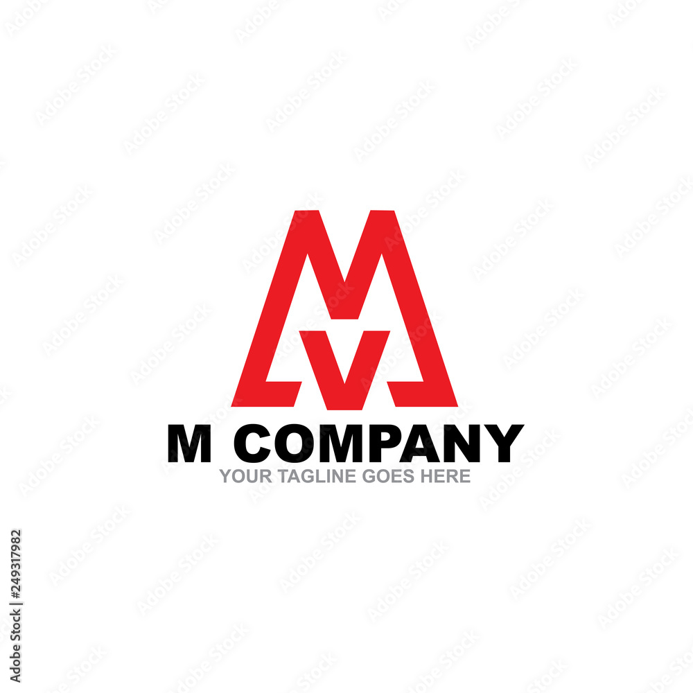 M letter logo design vector template M letter logo design vector template