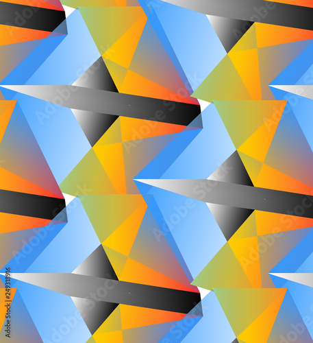 abstract geometric background with triangles