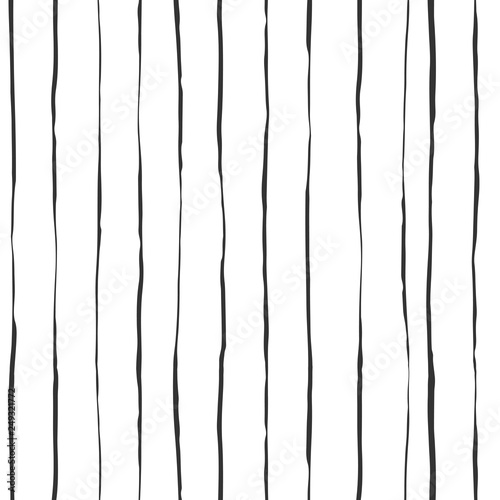 Seamless lined pattern. Vector pattern.Hand drawn ink lines and stripes.