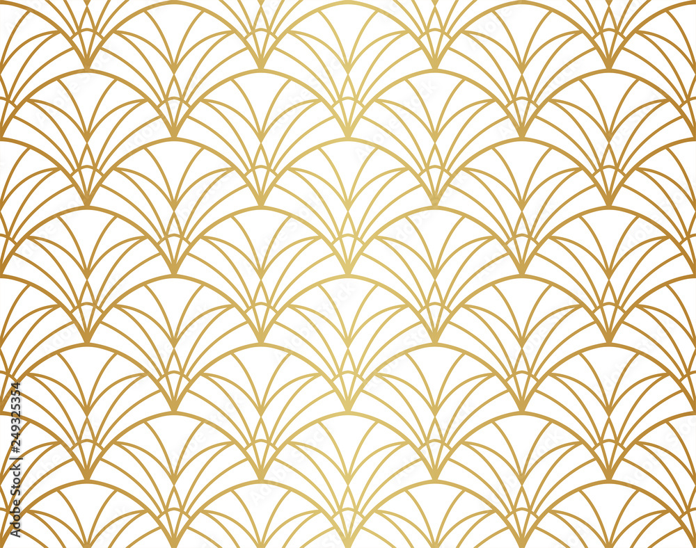 Vector Art Deco Pattern. Seamless Abstract Background. Geometric Vintage Style Texture. Vector Art Deco Pattern. Seamless Abstract Background. Geometric Vintage Style Texture.
