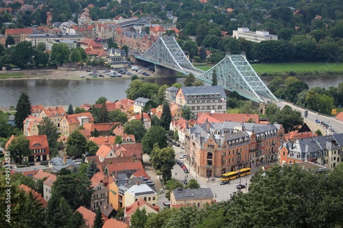 Dresden - Loschwitzer Brücke - Blaues Wunder photo