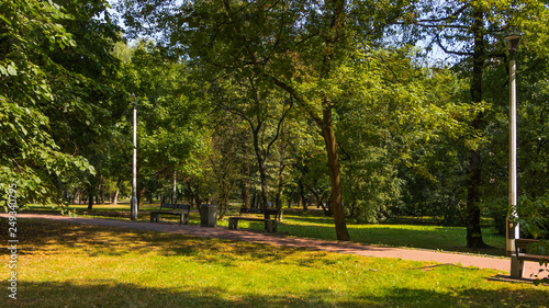 Park Wisniowa Sad, Kraków, Poland