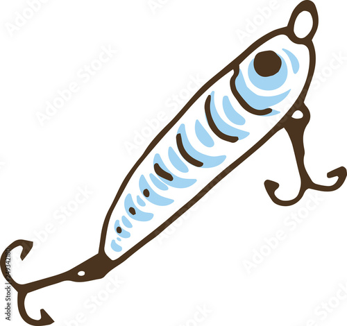 Fishing Lure. Fish Shape Hook