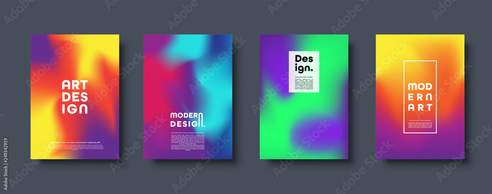 Abstract modern design background. Colorful neon gradient. Dynamic northern lights colors. Eps10 vector. Abstract modern design background. Colorful neon gradient. Dynamic northern lights colors. Eps10 vector.
