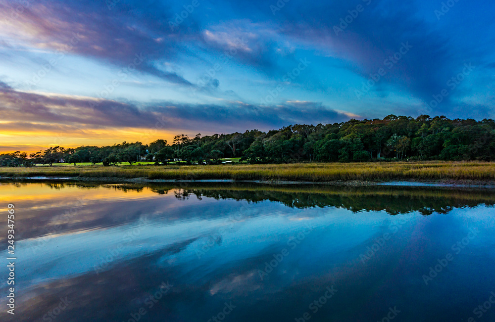 Cherry Grove Channel Sunset