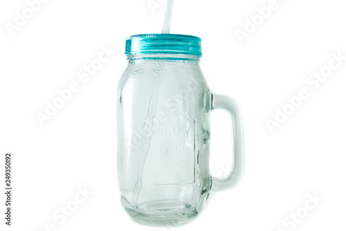 Empty drink jar