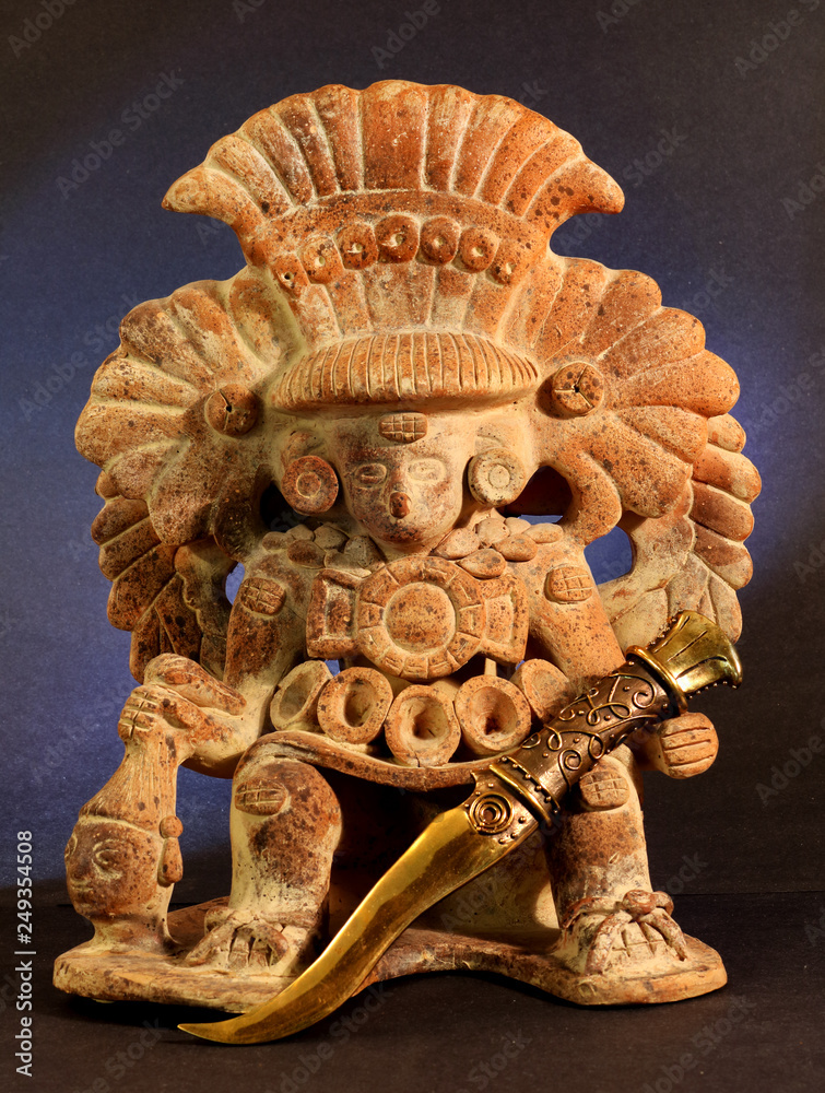Aztec Statues