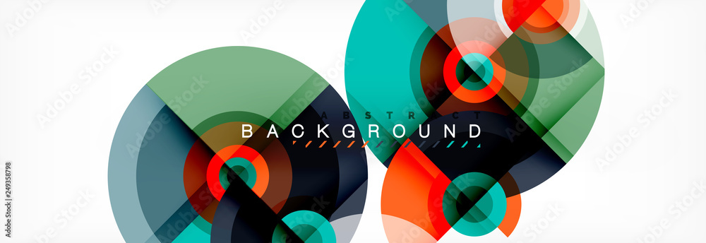 Circle abstract background with triangular shapes for modern design, cover, template, brochure, flyer. Circle abstract background with triangular shapes for modern design, cover, template, brochure, flyer.