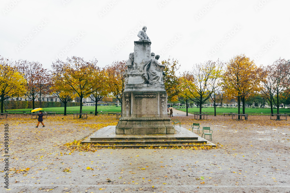 Paris (France) - Garden of Tuileries (Jardin des Tuileries) Paris (France) - Garden of Tuileries (Jardin des Tuileries)