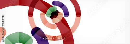 Circular lines design background