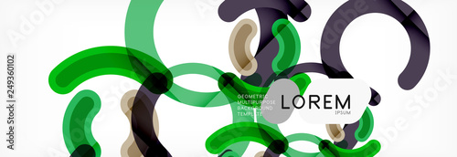 Circular lines design background