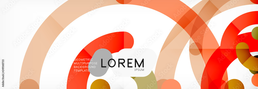 Circular lines design background