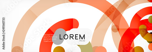 Circular lines design background