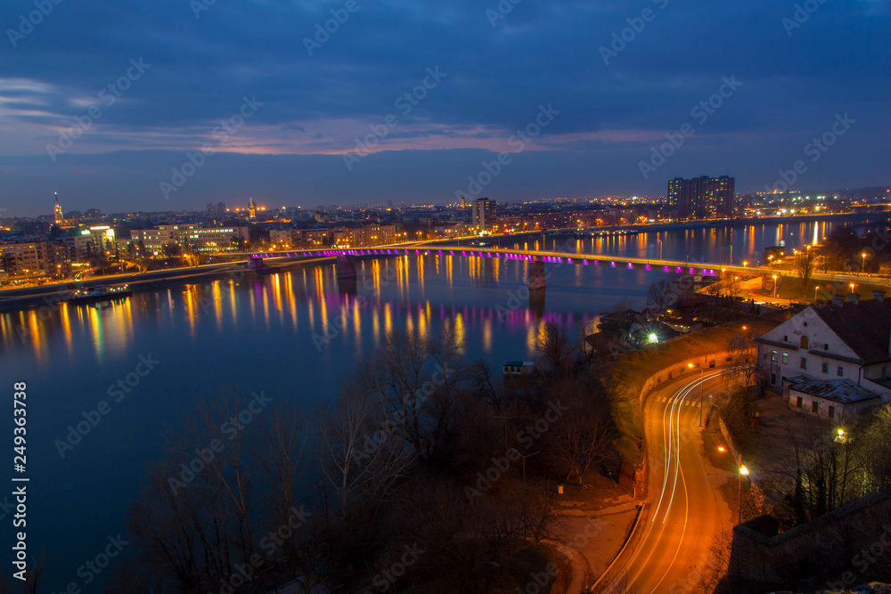 Fototapeta premium City during the golden hour