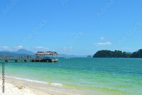 tropical beach in malaysia
