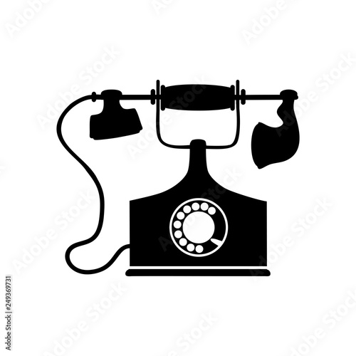 "Old is gold" telephone been used in the history, looking absolutely stunning.