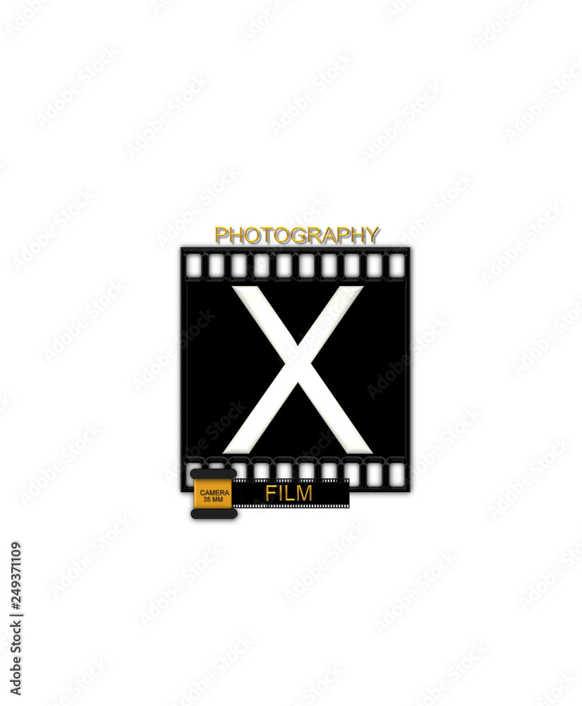Alphabet Camera Film X Alphabet Camera Film X