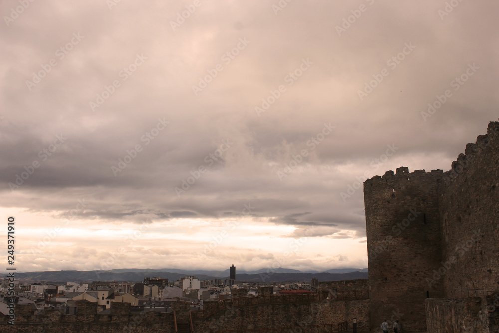 medieval castle photo detail