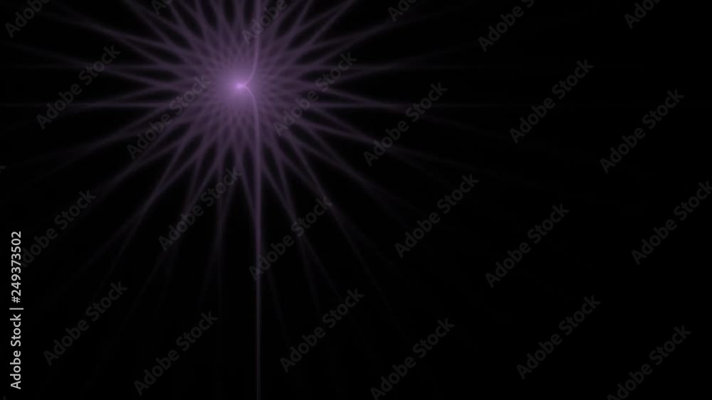 Abstract fractal forms morph and oscillate (Loop) Abstract fractal forms morph and oscillate (Loop)