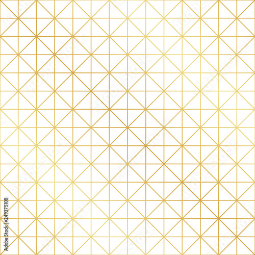 Seamless decorative geometric line pattern background