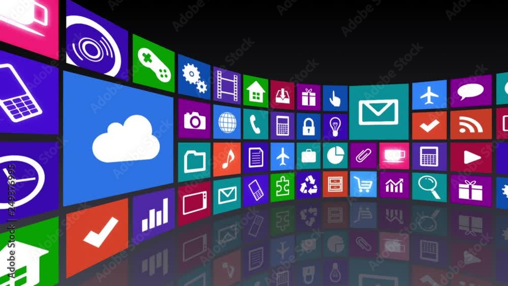 icon interface application smartphone tablet
