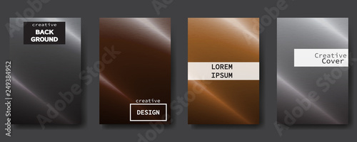 Modern abstract covers set. Colorful poster background, vector design.