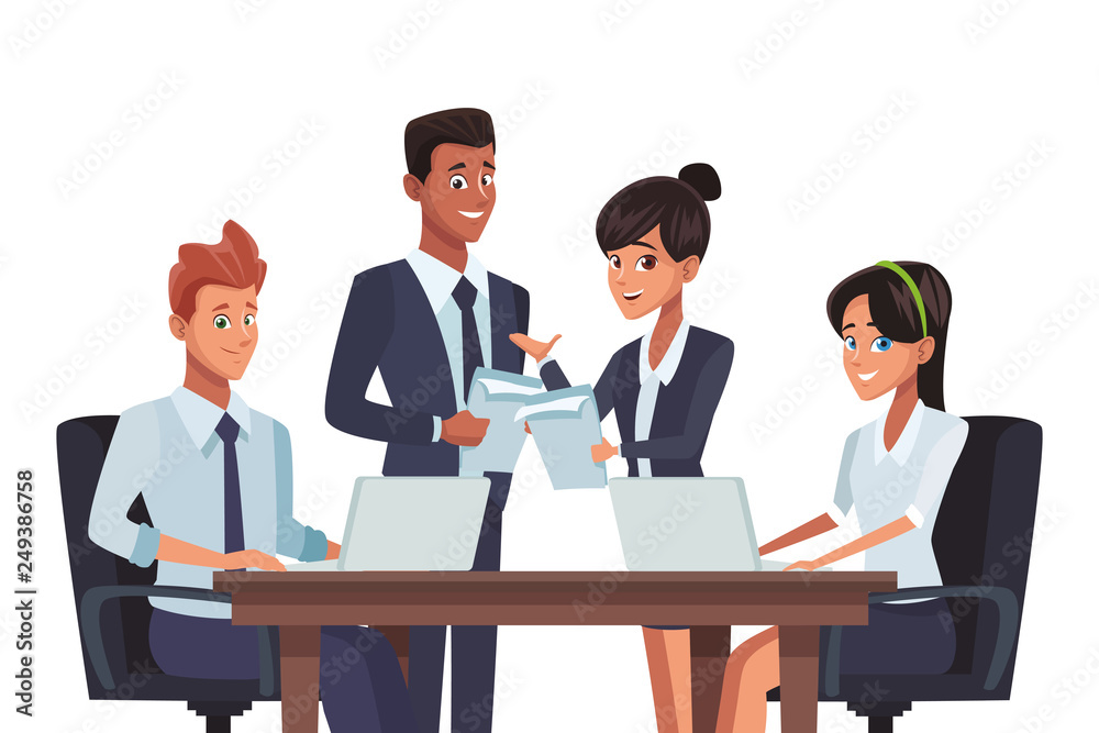 business teamwork meeting