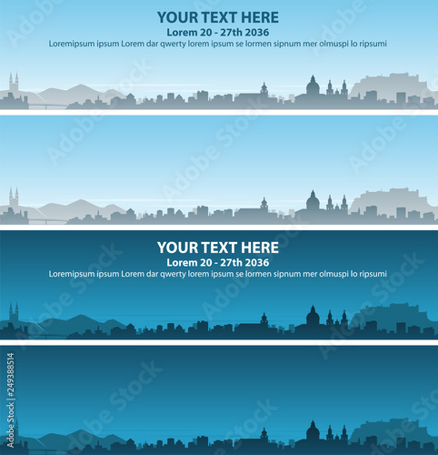 Salzburg Skyline Event Banner