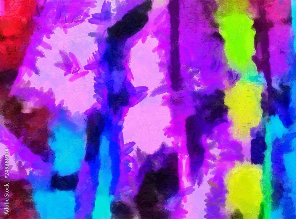 Impression color mix abstract texture art. Artistic bright background. Oil painting artwork. Modern style graphic wallpaper. Large strokes of paint. Colorful pattern for design work or wallpaper. Impression color mix abstract texture art. Artistic bright background. Oil painting artwork. Modern style graphic wallpaper. Large strokes of paint. Colorful pattern for design work or wallpaper.
