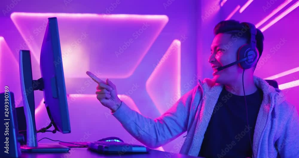 cyber sport gamer win game cyber sport gamer win game