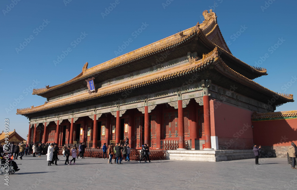 The Forbidden palace at the Beijing City, China. The Forbidden palace at the Beijing City, China.