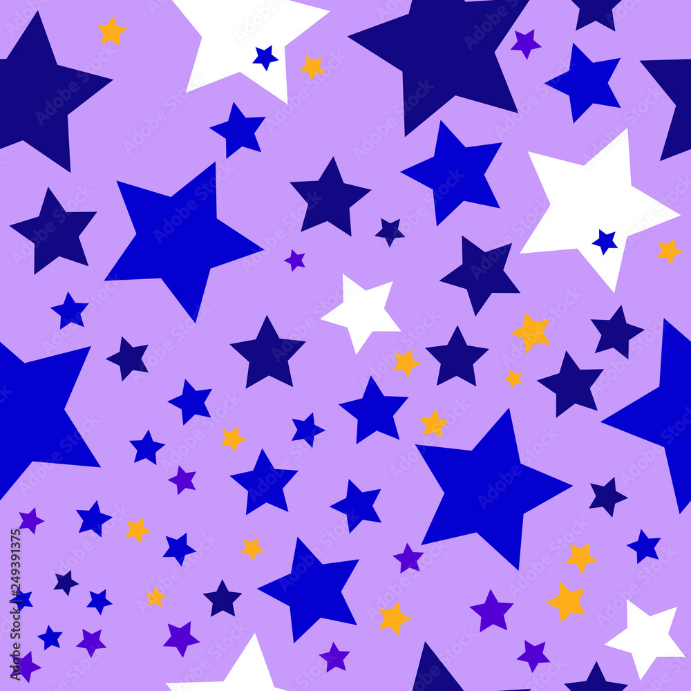 Obraz premium seamless background with stars