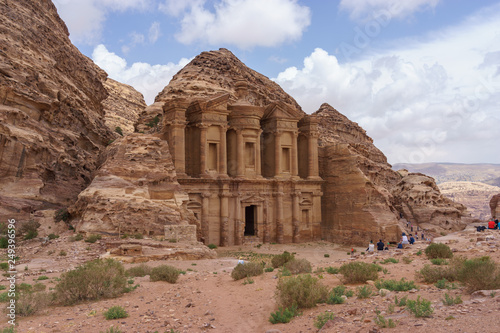 Monastery Ad Deir. in Petra