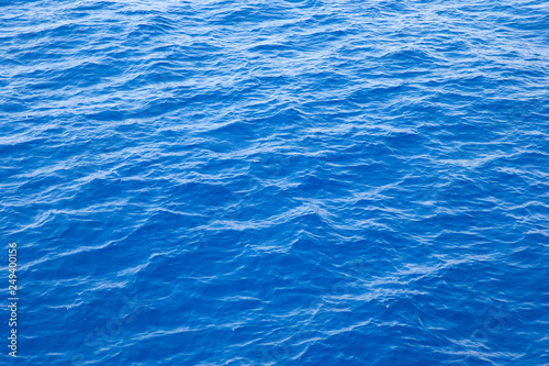 blue background of water