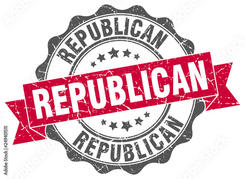 republican stamp. sign. seal