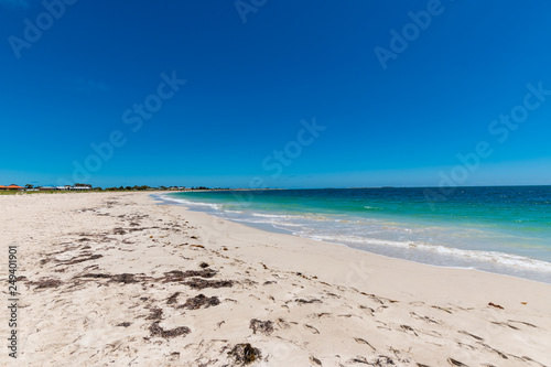 Beautiful white beach of Jurian Bay in Western Australia