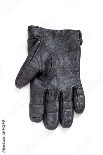 Old black glove