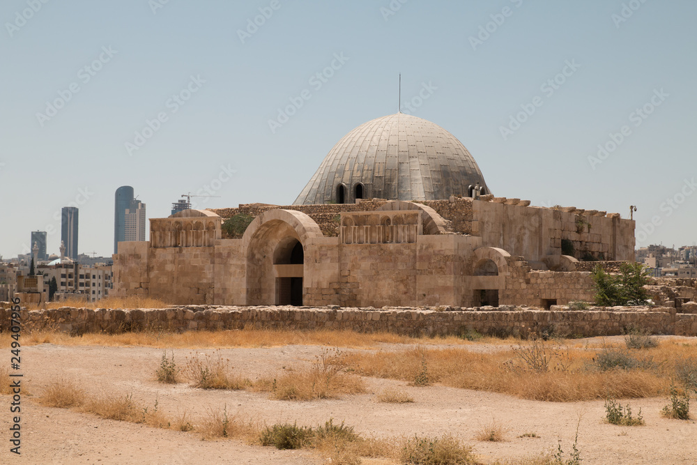 Umayyads palace, Amman Citadel, Amman, Jordan